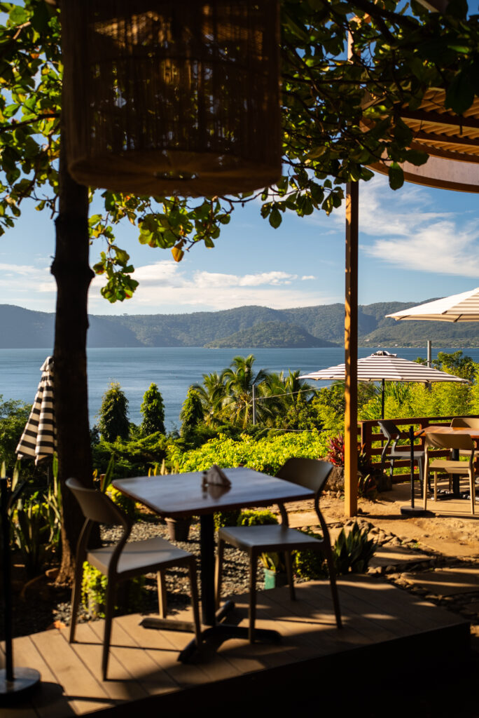 Vista al Lago de Coatepeque para celebrar un baby shower