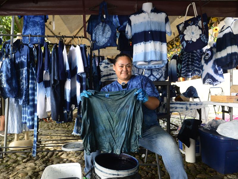 Proceso natural del añil salvadoreño para teñido artesanal